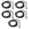 5PCS Inductive Proximity Switch M12 NPN Normally Open Distance Detection