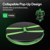 VIVOSUN 47-Gallon Collapsible Trash Can, Reusable Pop-Up Garden Bag with