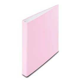 Hama Folder A4 (39 mm Spine Width, Ring Binder, A4 4 Rings, Organiser, File Folder, File Folder with Ring, Ring Binder for Portfolio, School, Office, Documents, Photos etc.) Cardboard Pink