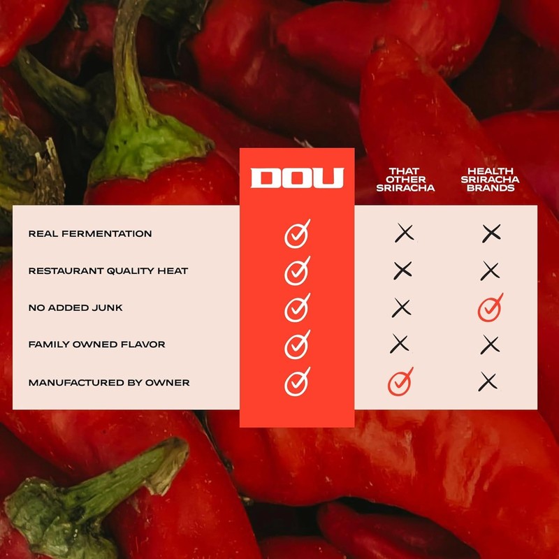 DOU by Uncle Chen Sriracha Hot Chili Sauce - Naturally