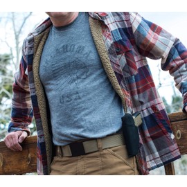 GRIP6 Mens Casual Belt - Adjustable Nylon Belt - Versatile Lifestyle and Tactical Belt for Men