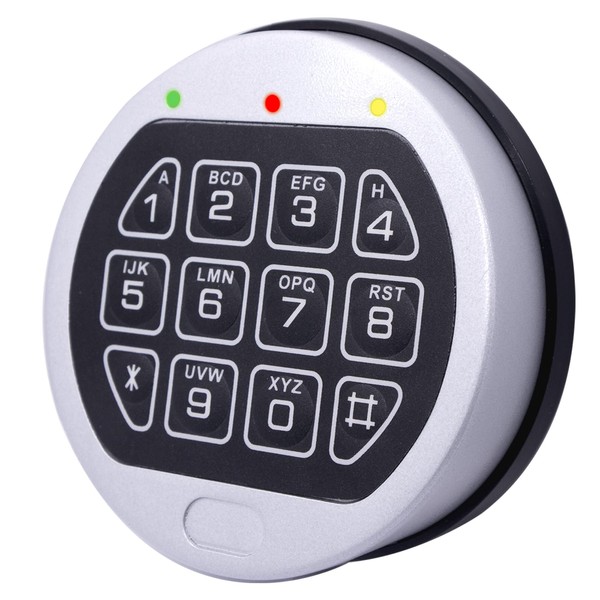 Replacement Electronic Safe Lock, with Solenoid Safe Lock Mechanism, Fit