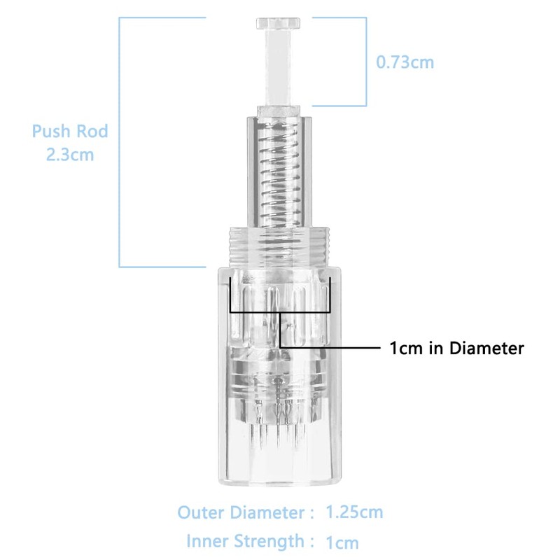 LOPHE 12 Pin Replacement Needles Cartridge, Pack of 12 Universal