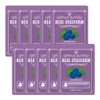 For the Skin Superfood Real Veggie Farm Double Shot Mask 23ml (10 Sheets) Blueberry / 포더스킨 슈퍼푸드 리얼 베지팜 더블 샷 마스크 23ml (10매) 블루베리