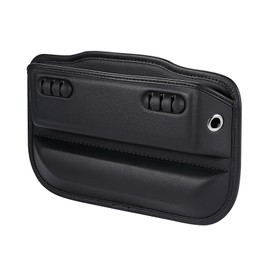 Shunvan life Car gap seat filler car seat Gap Filler for Placing Glasses, Keys, Cards, etc, Suitable for Medium-Sized Vehicles and above (1 Pack, Black1)