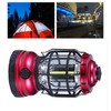 Outdoor Solar Camping Lantern USB Rechargeable Retro Camping Light COB