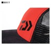 Daiwa DC-6624 3D Logo Half Mesh Cap (2025 Model), black