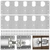 HASTHIP® 2 Pcs Protector de Bisagra de Puerta de Silicona,