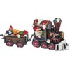meindekoartikel Christmas Miniature Figures Winter World Scene Poly - 4