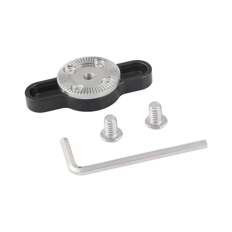 CAMVATE Standard M6 rosette connection adapter bracket with two 1/4