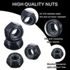 AOZUO Pack of 20 DIN 985 Ultra High Strength M6
