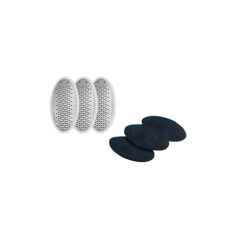 Foot Egg File Professional Replacement Emery Pads Blades