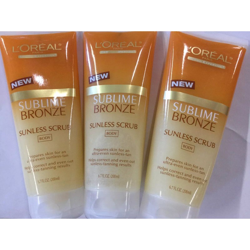 L'Oréal LOT OF 3 - L'Oreal Sunless Sublime Bronze Body