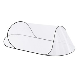 CMINGJ Large Pop Up Mosquito Tent, Portable Foldable Mosquito Net for Bed Camping Travel Patio，Mosquito Net for Adults Baby (78 * 31 * 22inch) (Black Fixed Size)