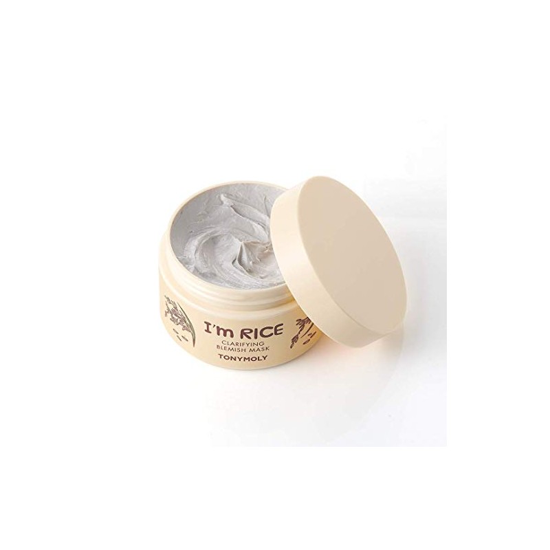 TONYMOLY I'm Rice Clarifying Blemish Clay Mask, 1 ct