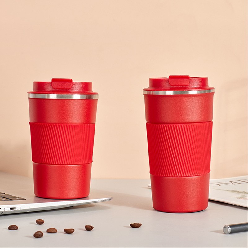 Vacuum Insulation Cup 304 Stainless Steel Simple Portable Temperature Display