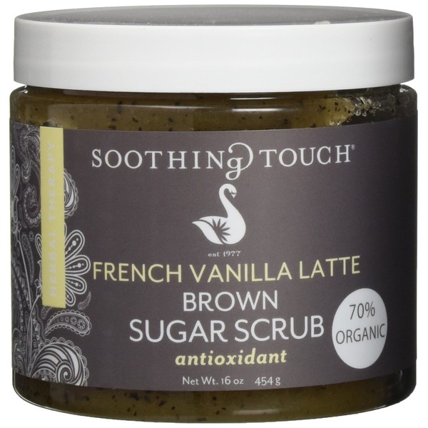 SOOTHING TOUCH French Vanila Brown Sugar Scrub, 16 OZ