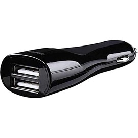 Hama Duo 4.8 173609 USB Charging Device for Car, Truck Output Current (Max) 4800 mA 2 x USB, Black