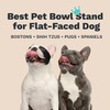 Enhanced Pet Bowl Stand - New Anti-Skid Feature - Dog