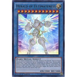 YU-GI-OH! - Herald of Ultimateness (NECH-EN045) - The New Challengers - Unlimited Edition - Ultra Rare