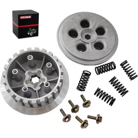JINFANNIBI Clutch Center Inner Hub Outer Pressure Plates Kit for Yamaha Blaster 200 1988-06