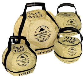 ActiveGoodsCo. Kettlebell Sandbag for fitness workout, different sizes 11Lb to 75lb. Visit to see the options.… (May Vary, 2pack 11Lb no weight)