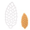 Sugar Pine Cone Cookie Cutter, 1 Piece - Bakerlogy
