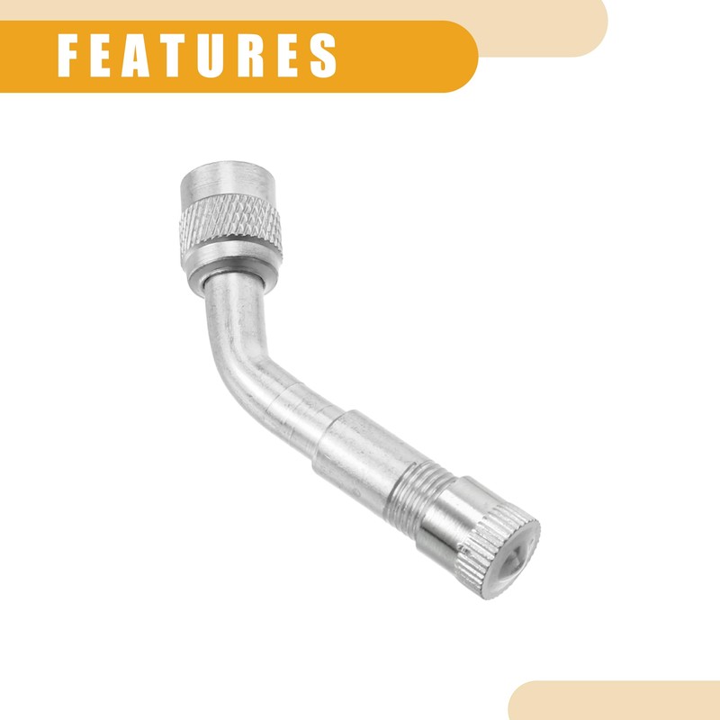 Partuto 3 Pcs 135-Degree Universal Tire Valve Stem Extenders -