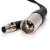 kenable 3 Pin Male XLR Plug to 3 Socket Female
