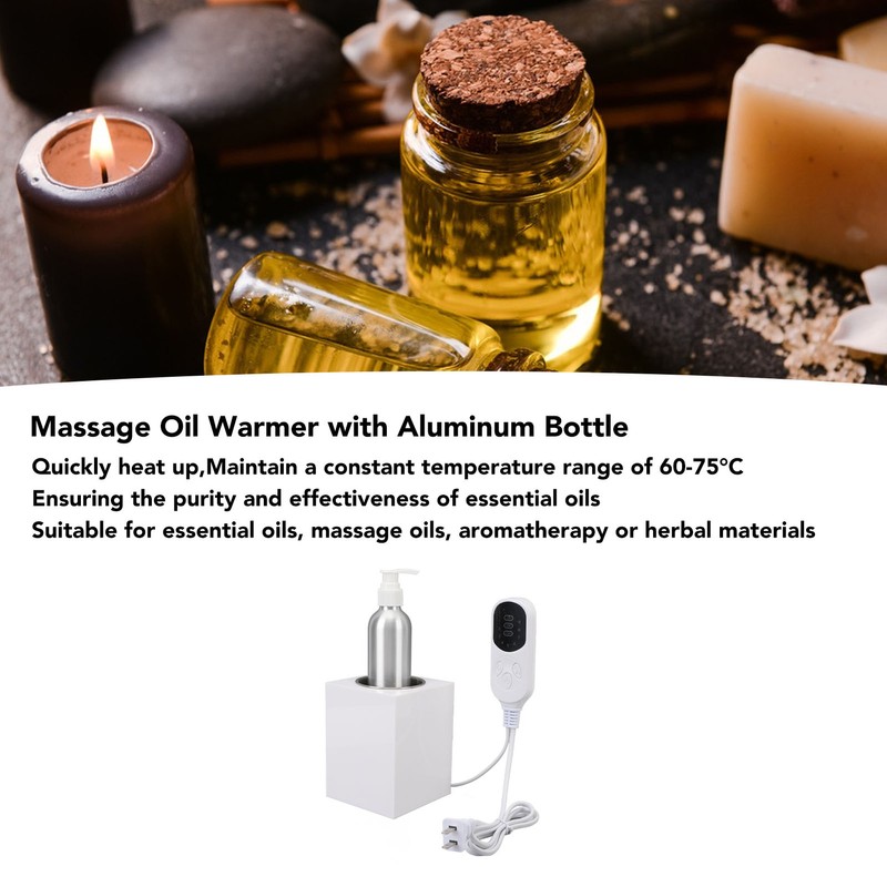 Electric Warmer Oil Dispenser Constant Temperature Control Essential Oil Heater