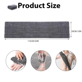 Extra Long Exfoliating Towel, Deep Cleaning Exfoliating Cloth, Reusable Exfoliating Body Scrubber