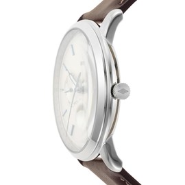 Reloj FS5905 Fossil Neutra Minimalist de piel sostenible en color marrón para caballero