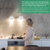 KINDEEP RGB Wireless LED Spotlight, Battery Operated Accent Lights, Indoor