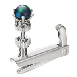 Violin Fine Tuners Metal Violin String Violin Fine Tuner Screw Adjuster Musical Accessories for 1/2 Violins, Resin Rose (08 Dark Opal)