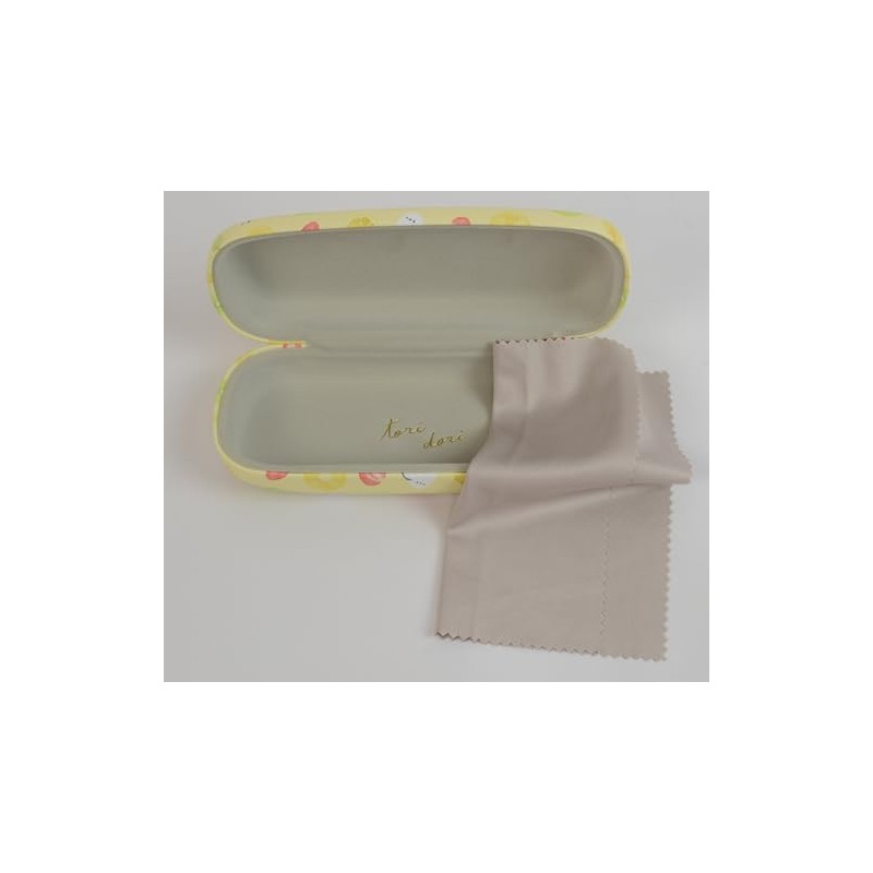 Friends Hill WS-235-134 Glasses Case, Fruit Shimanaga Yellow [WS-235-134] with