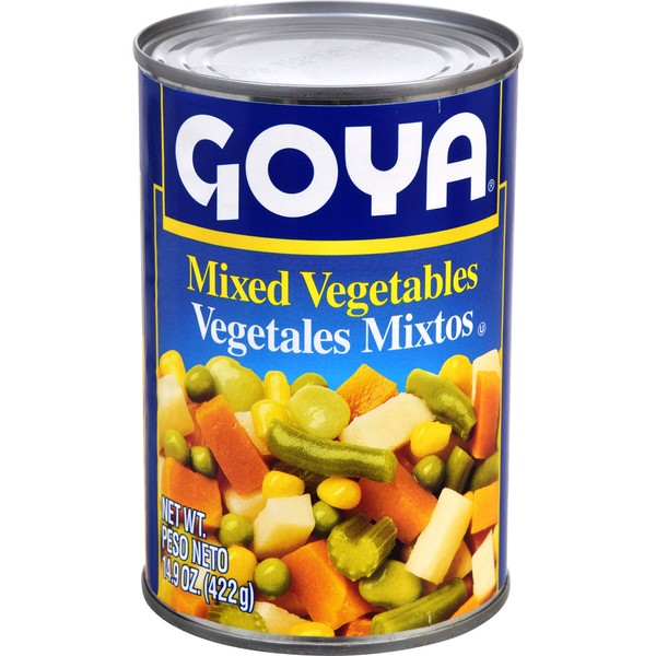 Goya Foods Mixed Vegetables, 14.9 Ounce (Pack of 24)