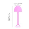 100 Pcs Plastic Mini Ice Cream Dessert Spoon Shovels Pudding