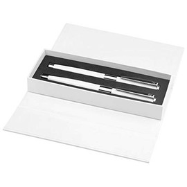 Senator Image White Line S-066267104508 Writing Set Rollerball Pen and Ballpoint Pen Blue/White