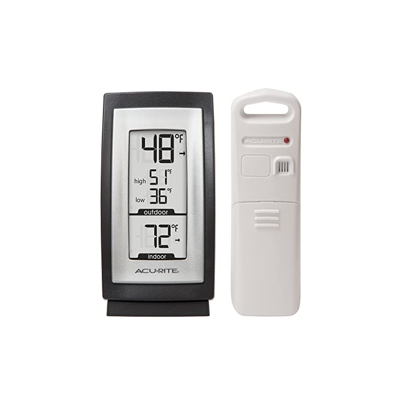 AcuRite 00831 A2 termómetro Digital con indicador de Temperatura InteriorExterior