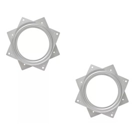Base Giratoria Plato Giratorio Embalerado 15cm 2 Piezas