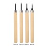 KooingTech Wood Carving Tools, Wood Carving Knife, 4PCS Stamp Making