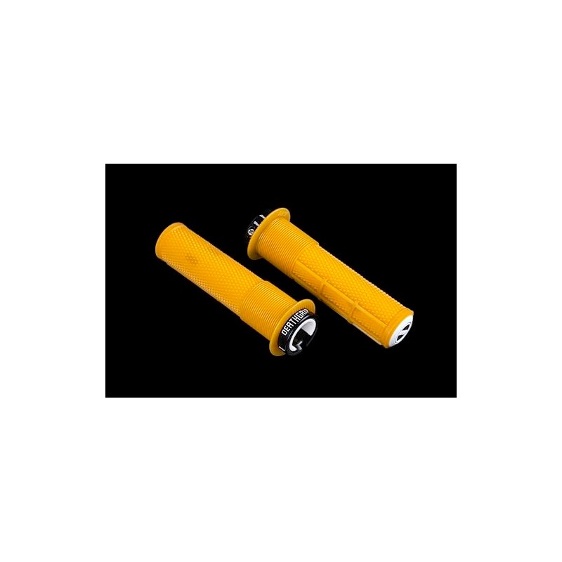 DMR Deathgrip 2 Flanged Handlebar Grips (Gum, Thick)