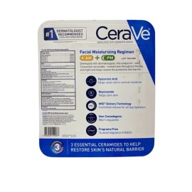 CeraVe AM/PM Facial Moisturizing Lotion Multipack, 3 oz., 2 pk exp 07/2025