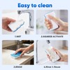GLIMGLINT Magic Sponges Eraser for Bathroom, 6 Pack Dual-Sided Cleaning