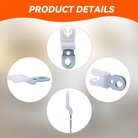 SECLUDE 5PCS Door Lock Pawl Retainer，Side Door Lock Pawl Clip Replace YL3Z1521970AA, YL3Z1521970AB Compatible with Ford Continental, Contour, Explorer, Mountaineer, Mystique, Ranger,Lincoln