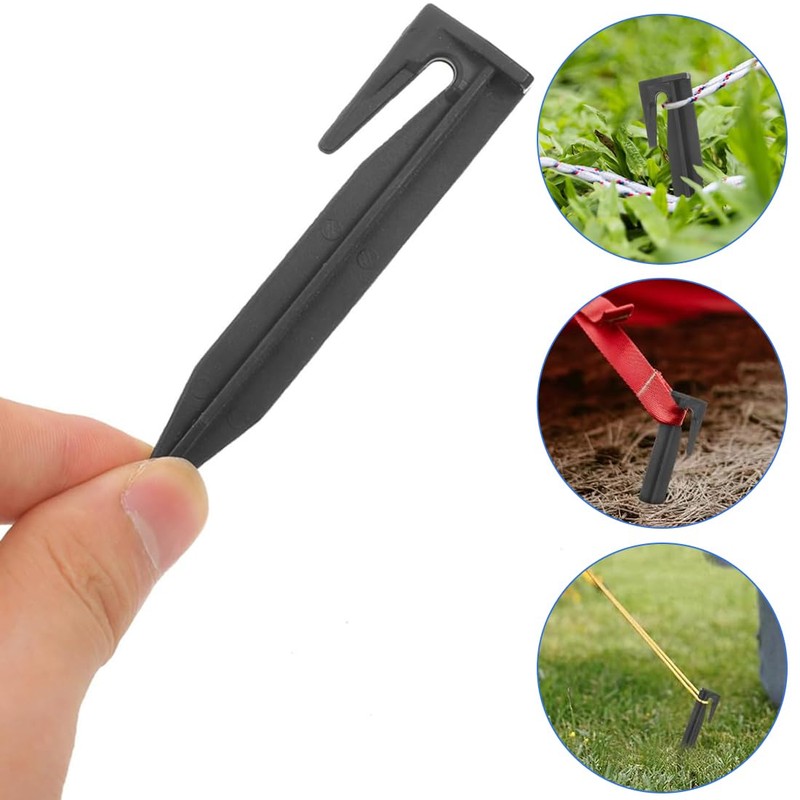 Hooks Ground spikes, 100 PCS, for Securing Boundary Wire Mowing