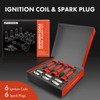 A-Premium Set of 12 Ignition Coil Pack and Iridium Spark