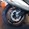 Set Felgenrand Aufkleber Orange Compatible with KTM 1390 Super Adventure