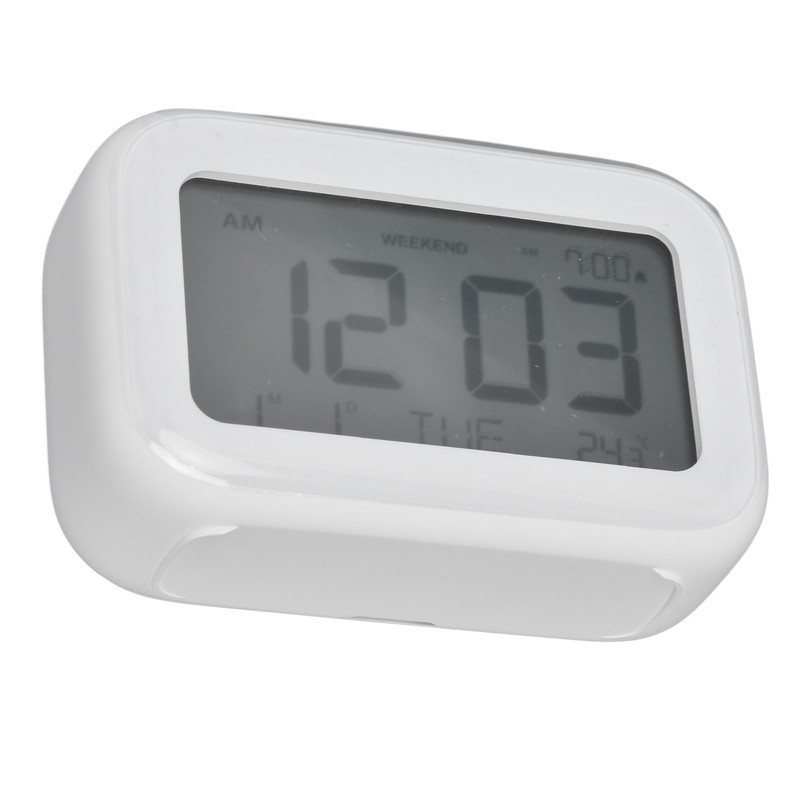 Mini Digital Alarm Clock with LCD Screen Snooze Function 12H