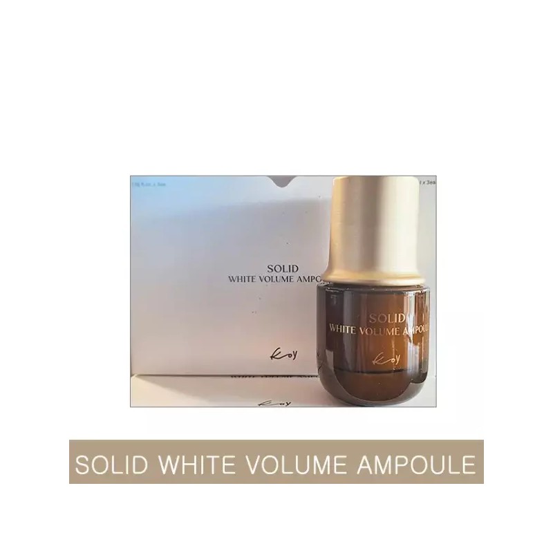 코이 솔리드 화이트 볼륨 앰플 35ml 3개 Koi Solid White